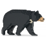 Jekca - Formosan Black Bear 01 - Big - Lego - Sculpture - Construction - 4D - Brick Animals - Toys