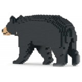 Jekca - Formosan Black Bear 01 - Big - Lego - Sculpture - Construction - 4D - Brick Animals - Toys