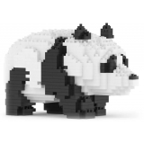 Jekca - Panda 02 - Big - Lego - Scultura - Costruzione - 4D - Animali di Mattoncini - Toys