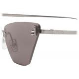 Fendi - Fendi First Crystal - Occhiali da Sole Cat Eye - Grigio - Occhiali da Sole - Fendi Eyewear