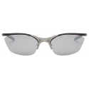 Fendi - Signature - Occhiali da Sole a Mascherina - Grigio - Occhiali da Sole - Fendi Eyewear