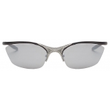 Fendi - Signature - Mask Sunglasses - Grey - Sunglasses - Fendi Eyewear