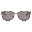 Fendi - Fendi Travel - Occhiali da Sole Rotondi - Grigio - Occhiali da Sole - Fendi Eyewear