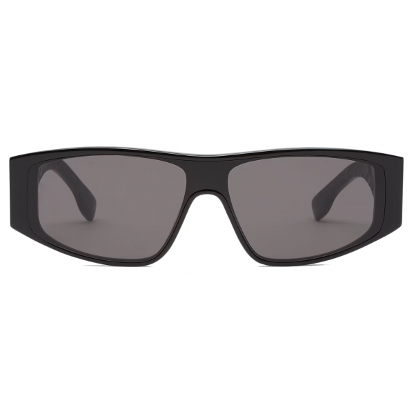 Fendi - Squared FF - Occhiali da Sole a Maschera - Nero - Occhiali da Sole - Fendi Eyewear