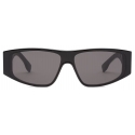 Fendi - Squared FF - Occhiali da Sole a Maschera - Nero - Occhiali da Sole - Fendi Eyewear