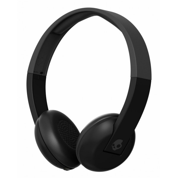 Skullcandy - Uproar - Black - Bluetooth Wireless On-Ear Headphones with Microphone, Supreme Sound and Powerful Bass