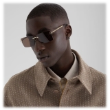 Fendi - Fendi Sky - Rectangular Sunglasses - Brown - Sunglasses - Fendi Eyewear