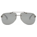 Fendi - Fendi Sky - Occhiali da Sole Pilota - Grigio - Occhiali da Sole - Fendi Eyewear