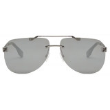 Fendi - Fendi Sky - Occhiali da Sole Pilota - Grigio - Occhiali da Sole - Fendi Eyewear