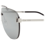 Fendi - Fendi Sky - Occhiali da Sole Pilota - Grigio - Occhiali da Sole - Fendi Eyewear