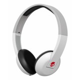 Skullcandy - Uproar - White / Gray - Bluetooth Wireless On-Ear Headphones with Microphone, Supreme Sound and Powerful Bass