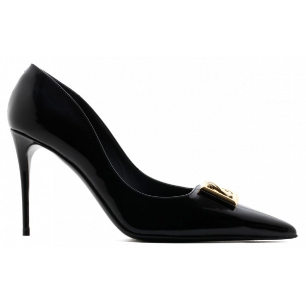 Dolce & Gabbana - Lollo Pumps Nere - Dolce & Gabbana Exclusive Luxury Collection