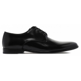 Dolce & Gabbana - Black Derby - Dolce & Gabbana Exclusive Luxury Collection