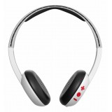 Skullcandy - Uproar - Bianco / Grigio - Cuffie Auricolari Bluetooth Wireless On-Ear con Microfono, Audio Supremo e Bassi Potenti