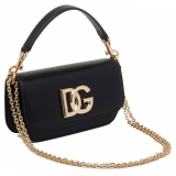 Dolce & Gabbana - Black 3.5 Crossbody Bag - Dolce & Gabbana Exclusive Luxury Collection