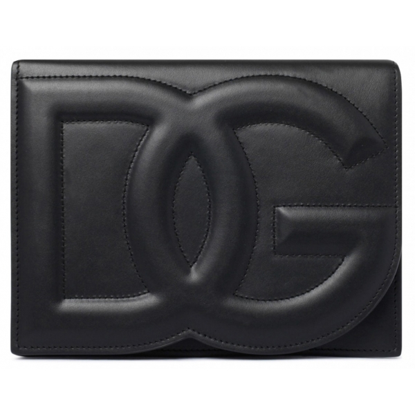 Dolce & Gabbana - Borsa a Tracolla con Logo DG Nero - Dolce & Gabbana Exclusive Luxury Collection