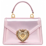 Dolce & Gabbana - Borsa Rosa Piccola Devotion - Dolce & Gabbana Exclusive Luxury Collection