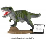 Jekca - T-Rex 02-M01 - Big - Lego - Sculpture - Construction - 4D - Brick Animals - Toys