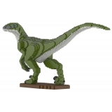 Jekca - Velociraptor 01-M01 - Big - Lego - Sculpture - Construction - 4D - Brick Animals - Toys