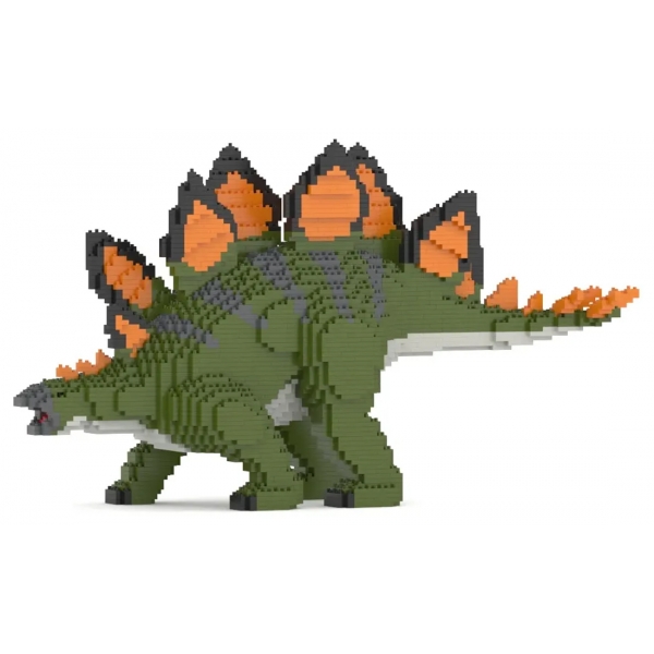 Jekca - Stegosaurus 01-M01 - Big - Lego - Scultura - Costruzione - 4D - Animali di Mattoncini - Toys