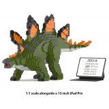 Jekca - Stegosaurus 01-M01 - Big - Lego - Scultura - Costruzione - 4D - Animali di Mattoncini - Toys