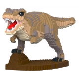 Jekca - T-Rex 02-M02 - Big - Lego - Sculpture - Construction - 4D - Brick Animals - Toys