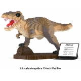 Jekca - T-Rex 02-M02 - Big - Lego - Scultura - Costruzione - 4D - Animali di Mattoncini - Toys