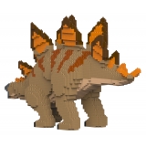 Jekca - Stegosaurus 01-M02 - Big - Lego - Scultura - Costruzione - 4D - Animali di Mattoncini - Toys