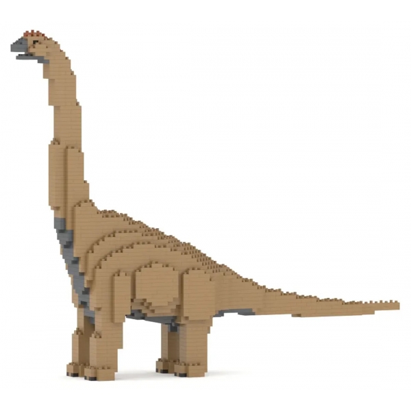 Jekca - Brachiosaurus 01S-M01 - Big - Lego - Scultura - Costruzione - 4D - Animali di Mattoncini - Toys