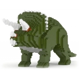 Jekca - Triceratops 01-M01 - Big - Lego - Scultura - Costruzione - 4D - Animali di Mattoncini - Toys