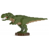 Jekca - T-Rex 01-M01 - Big - Lego - Scultura - Costruzione - 4D - Animali di Mattoncini - Toys