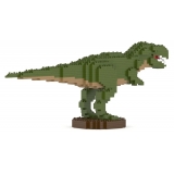 Jekca - T-Rex 01-M01 - Big - Lego - Scultura - Costruzione - 4D - Animali di Mattoncini - Toys