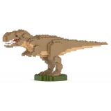 Jekca - T-Rex 01-M02 - Big - Lego - Sculpture - Construction - 4D - Brick Animals - Toys