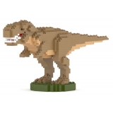 Jekca - T-Rex 01-M02 - Big - Lego - Sculpture - Construction - 4D - Brick Animals - Toys