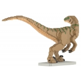 Jekca - Velociraptor 01-M02 - Big - Lego - Sculpture - Construction - 4D - Brick Animals - Toys