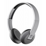 Skullcandy - Uproar - Street Gray - Bluetooth Wireless On-Ear Headphones with Microphone, Supreme Sound and Powerful Bass