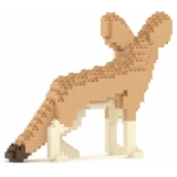 Jekca - Fennec Fox 01 - Big - Lego - Sculpture - Construction - 4D - Brick Animals - Toys