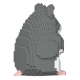 Jekca - Hamster 01-M02 - Big - Lego - Scultura - Costruzione - 4D - Animali di Mattoncini - Toys