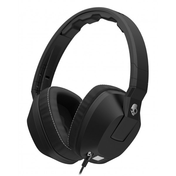 Skullcandy - Crusher - Black - Over-Ear Headphones with Microphone and Noise Isolating