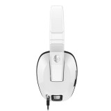 Skullcandy - Crusher - White - Over-Ear Headphones with Microphone and Noise Isolating