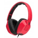 Skullcandy - Crusher - Red - Over-Ear Headphones with Microphone and Noise Isolating