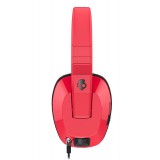 Skullcandy - Crusher - Red - Over-Ear Headphones with Microphone and Noise Isolating