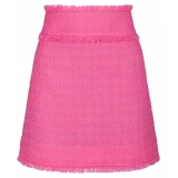 Dolce & Gabbana - Pink Rachel Tweed Miniskirt - Dolce & Gabbana Exclusive Luxury Collection