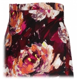 Dolce & Gabbana - Multicolored Cady Skirt - Dolce & Gabbana Exclusive Luxury Collection