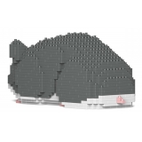 Jekca - Hamster 02-M02 - Big - Lego - Sculpture - Construction - 4D - Brick Animals - Toys