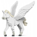 Jekca - Unicorn 02 - Big - Lego - Scultura - Costruzione - 4D - Animali di Mattoncini - Toys