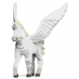 Jekca - Unicorn 02 - Big - Lego - Scultura - Costruzione - 4D - Animali di Mattoncini - Toys