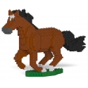 Jekca - Horse 01-M01 - Big - Lego - Sculpture - Construction - 4D - Brick Animals - Toys