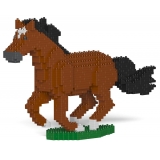 Jekca - Horse 01-M01 - Big - Lego - Scultura - Costruzione - 4D - Animali di Mattoncini - Toys