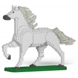 Jekca - Horse 04-M02 - Big - Lego - Scultura - Costruzione - 4D - Animali di Mattoncini - Toys